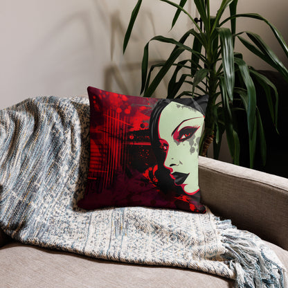 Bloodlust Banshee Premium Pillow