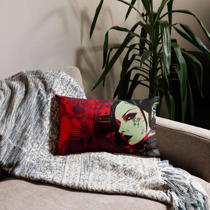 Bloodlust Banshee Premium Pillow