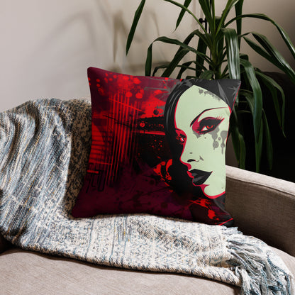 Bloodlust Banshee Premium Pillow