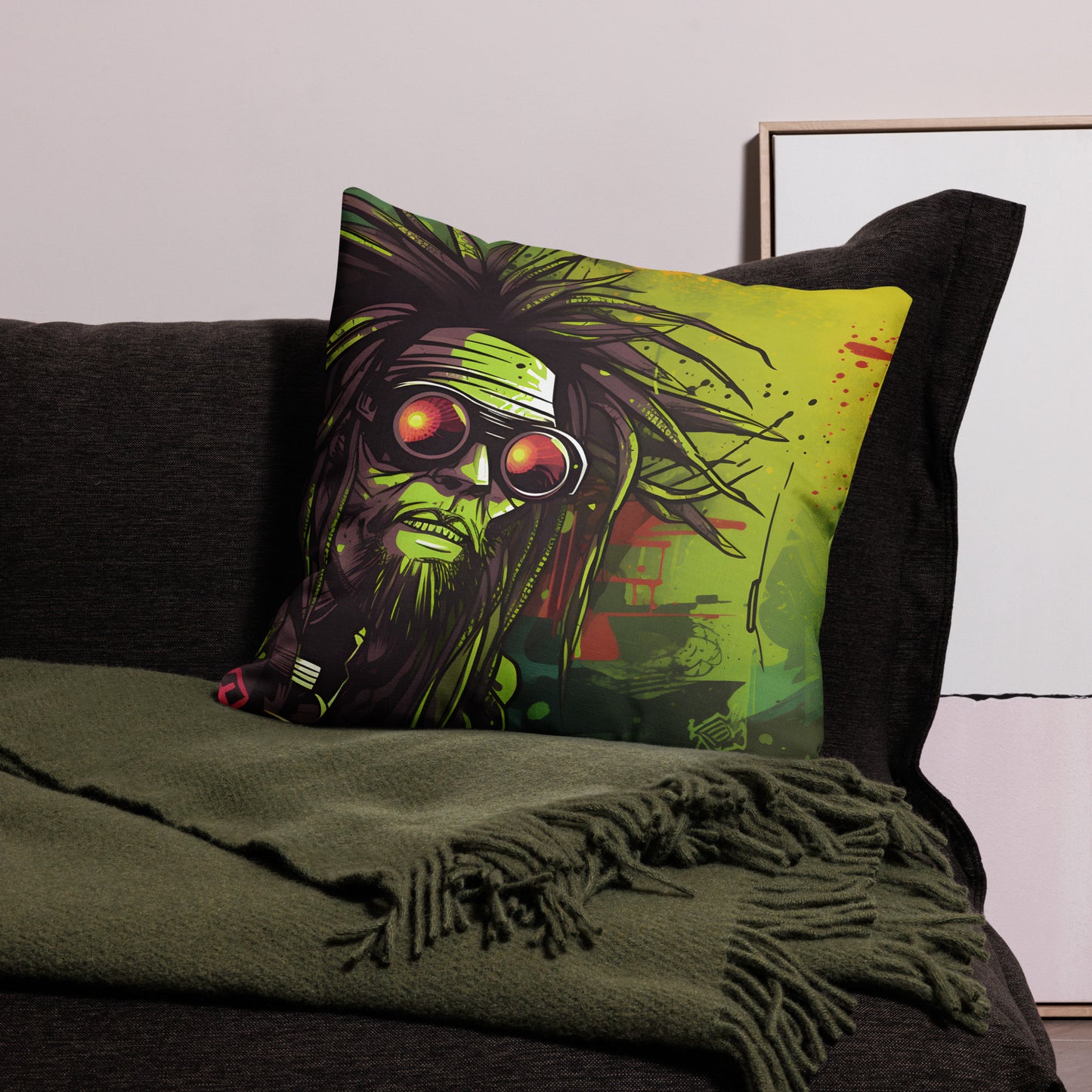 Hipsterfarian Premium Pillow